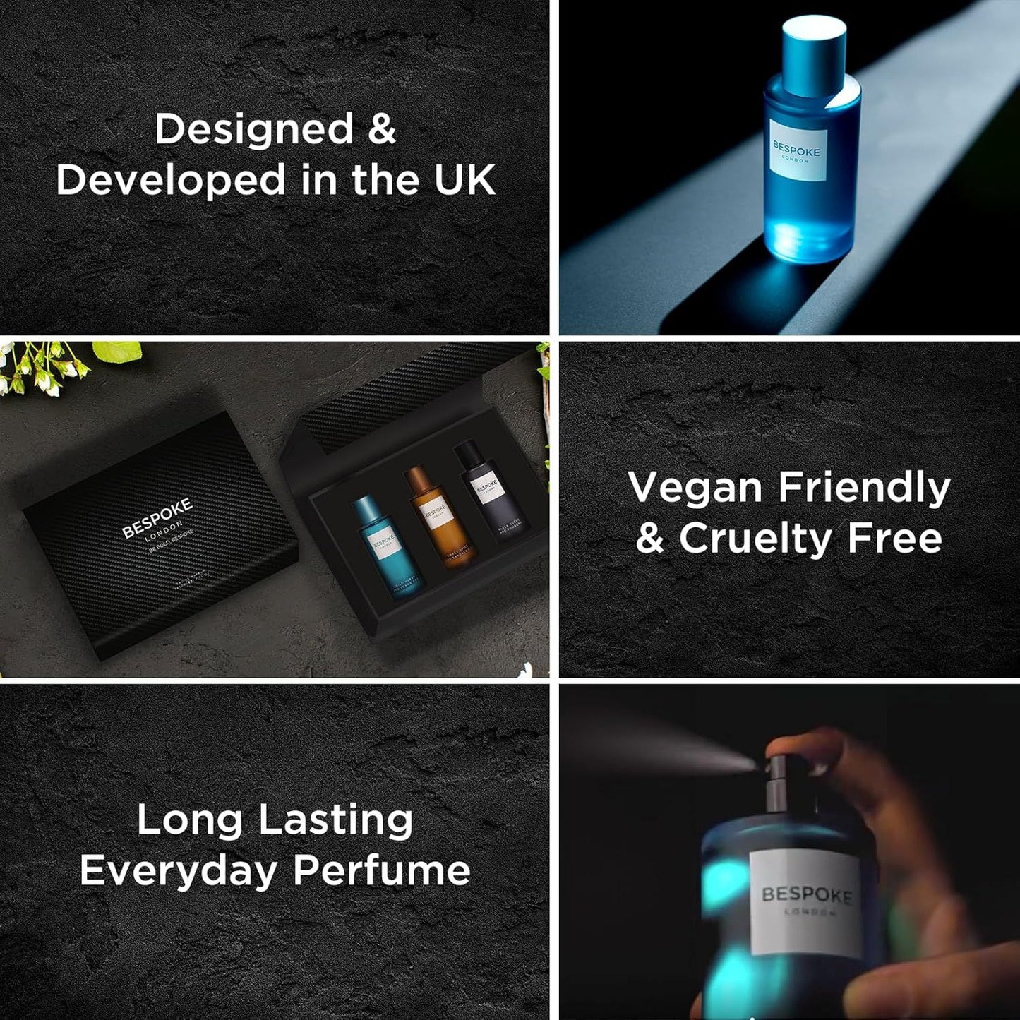 Bespoke London EDP 3 x 50ml Premium Giftset