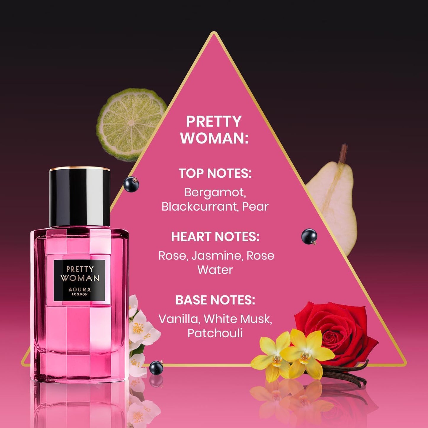 Pretty Woman Aoura London Eau De Parfum 100ml
