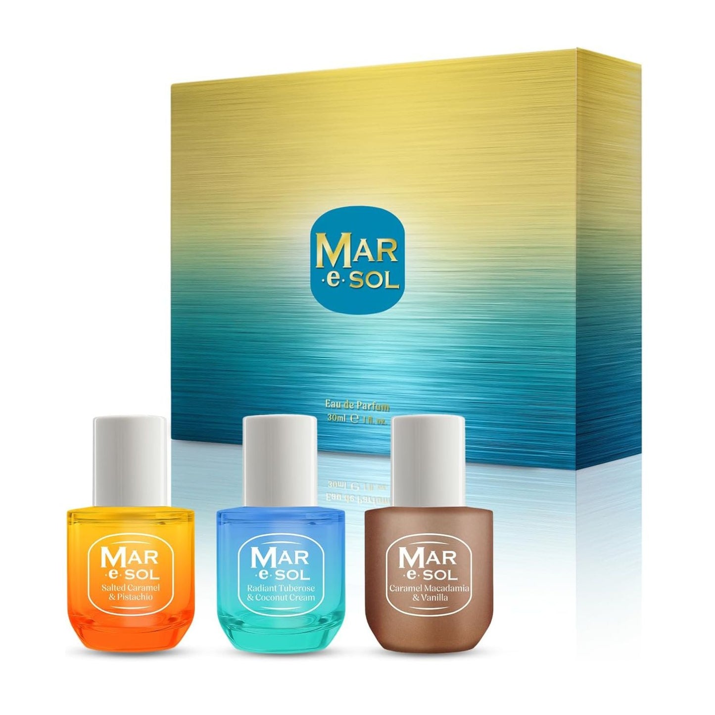 Mar e Sol Women's EDP 3 x 30ml Premium Giftset