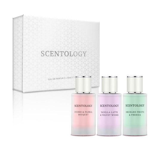 Scentology 3 x 50ml Eau de Parfum Premium Giftset