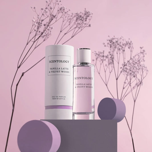 Scentology Vanilla Latte and Velvet Woods Perfume for Women, Eau De Parfum 100ml