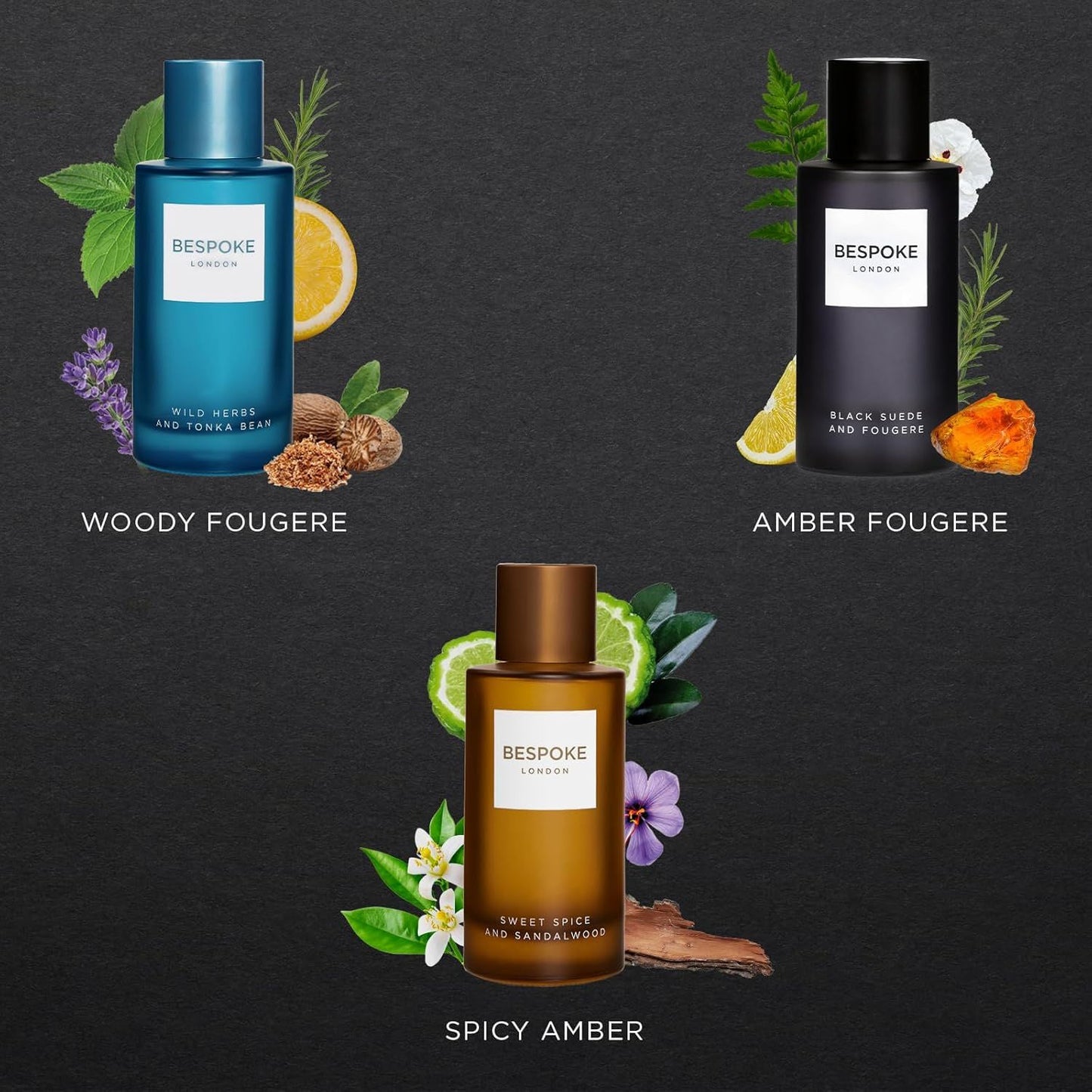 Bespoke London EDP 3 x 50ml Premium Giftset