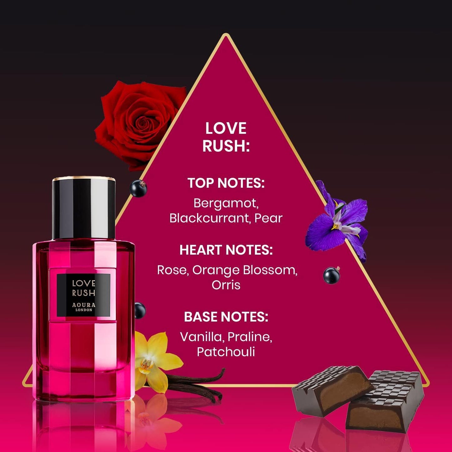 Love Rush Aoura London Eau De Parfum 100ml